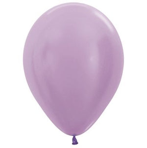 Sempertex 30cm Satin Pearl Lilac Latex Balloons 450 - 50PK