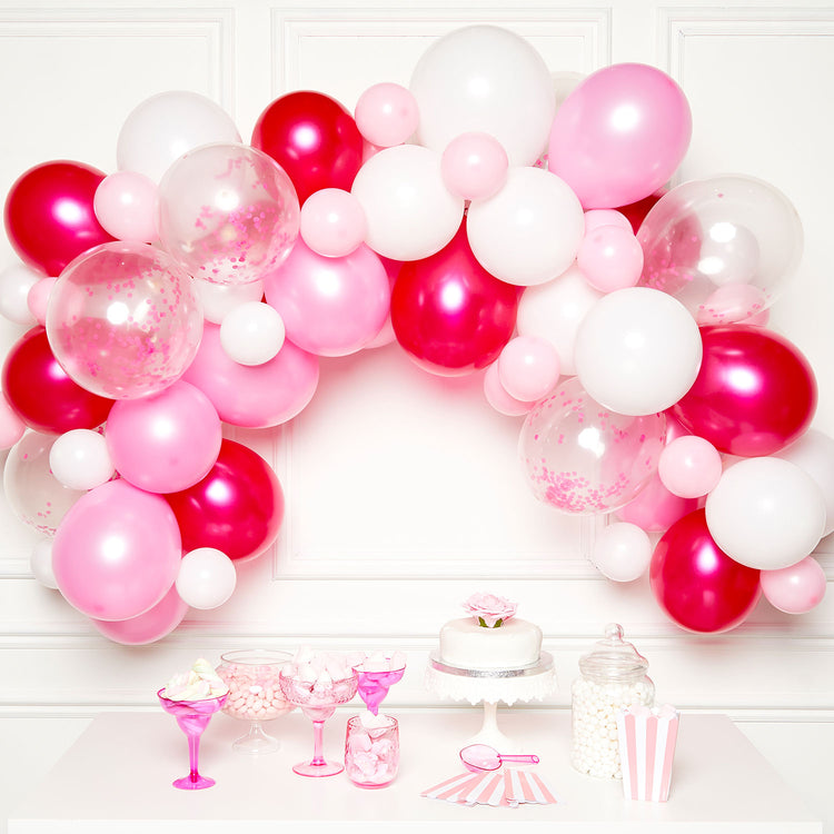 Balloon Garland Kit Pink with 70 Balloons Pack of 70