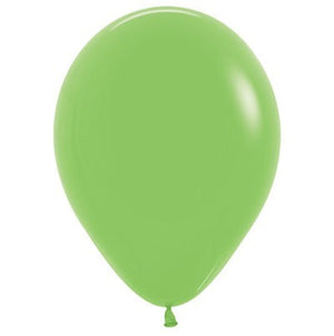 Sempertex 30cm Fashion Lime Green Latex Balloons 031, 25PK Pack of 25