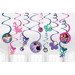 Disney Encanto Spiral Hanging Decorations Pack of 12