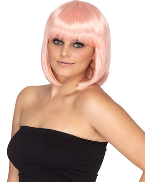 Fashion Deluxe Fairy Floss Pink Bob Wig