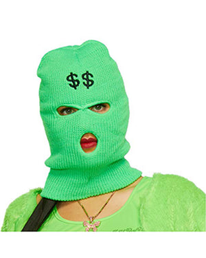 Fashion Gangster Ski Mask Green