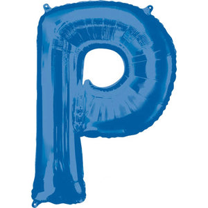 SuperShape Letter P Blue L34