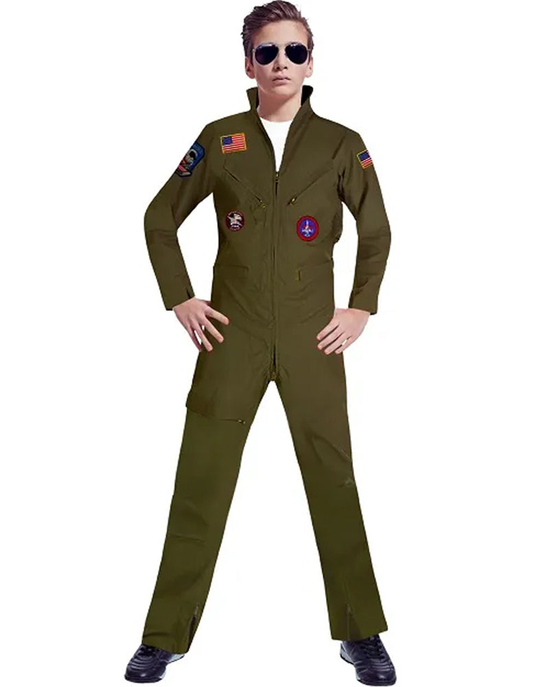 Fighter Ace Kids Costume