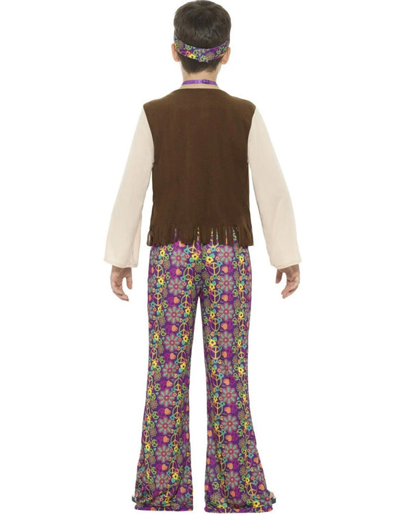 60s Flower Hippie Boys Costume