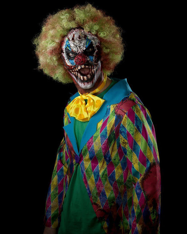 Foam Latex Clown Prosthetic Half Mask