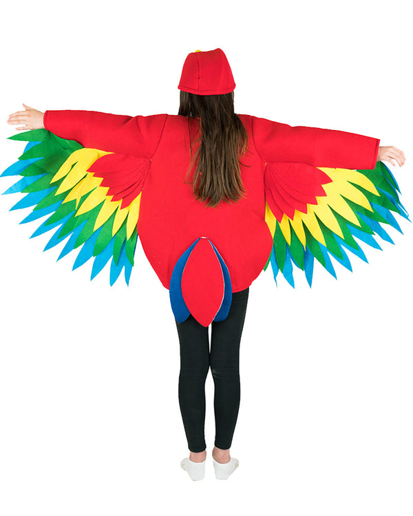 Foam Parrot Kids Costume