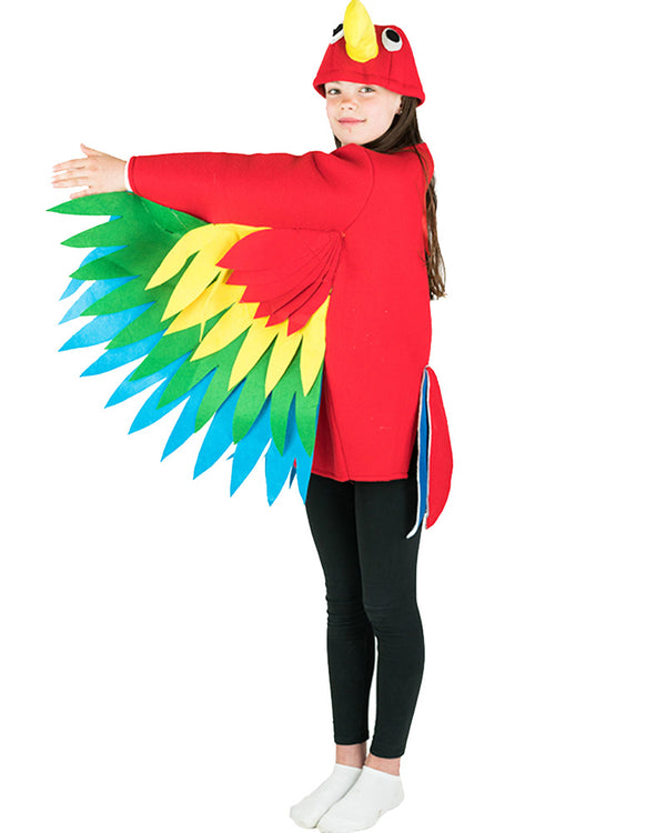 Foam Parrot Kids Costume