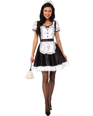 Elegant French Maid Womens Costume