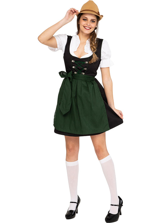 Frieda Oktoberfest Dirndl Plus Size Womens Costume