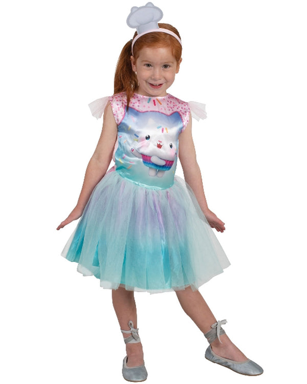 Gabbys Dollhouse Cakey Cat Tutu Girls Costume