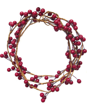 Christmas Garland Red Berries 1.5m