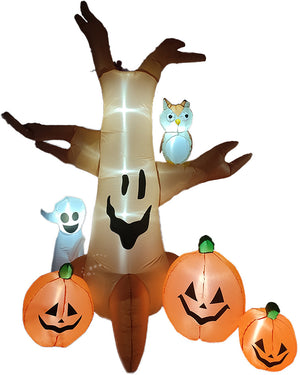 Ghost Family Tree Lawn Inflatable 2.4m