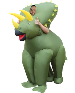 Giant Triceratops Inflatable Adults Costume