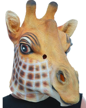 Giraffe Latex Mask