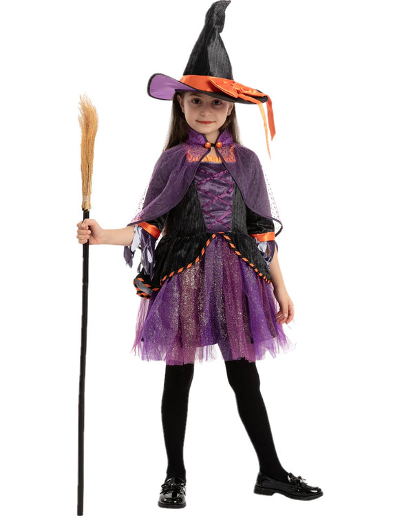 Glitter Witch Kids Book Week Costume