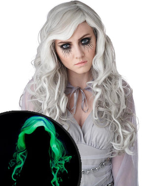 Glow in the Dark Ghost Adult Wig