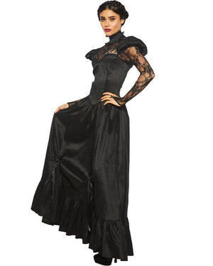 Raven Goth Gown Womens Costume