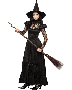 Raven Goth Gown Womens Costume