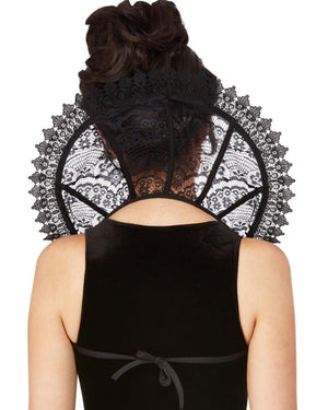 Gothic Lace Stand Up Collar