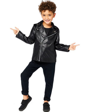 Grease T-Bird Jacket Kids Costume