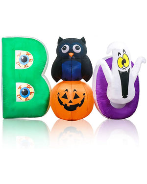 Halloween Boo Lawn Inflatable 2.1m