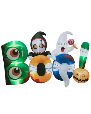 Halloween Boo Lawn Inflatable 2.4m