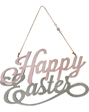 Happy Easter Script Sign 32cm