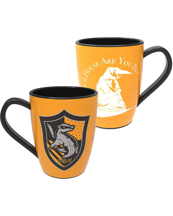 Harry Potter Hufflepuff Sorting Hat Heat Change Mug