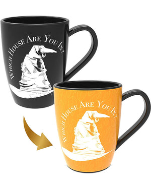 Harry Potter Hufflepuff Sorting Hat Heat Change Mug