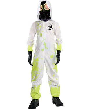 White Hazmat Suit Boys Costume