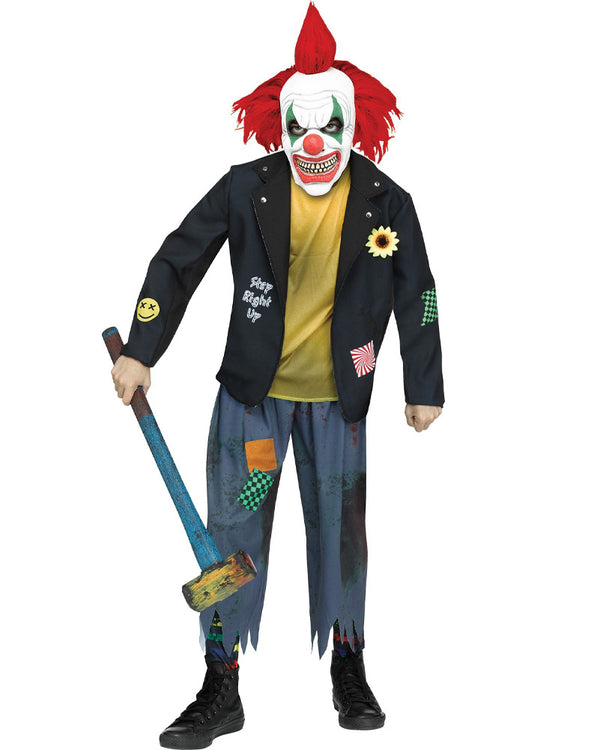 Hooligan Clown Boys Costume