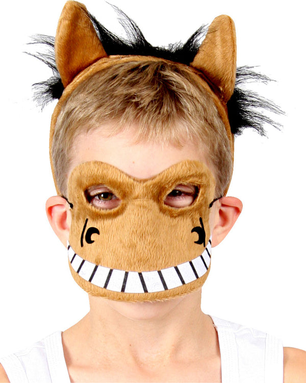 Horse Headband and Mask Set