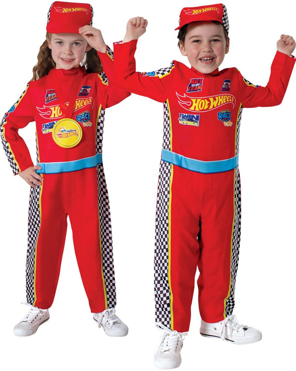 Hot Wheels Racing Kids Costume