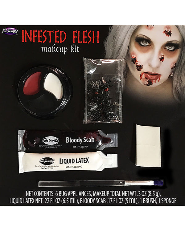 Infested Flesh Makeup Kit