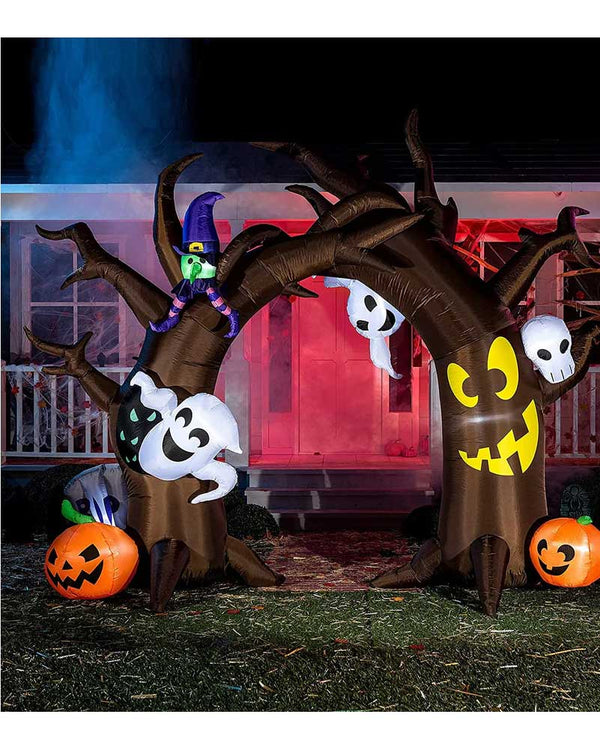 Jumbo Spooky Tree Arch Lawn Inflatable 3m