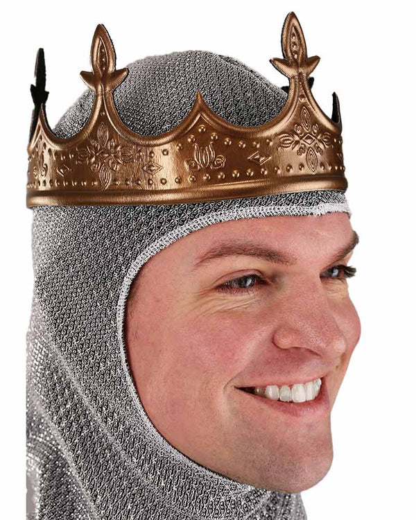 King Arthur Crown and Hood Set