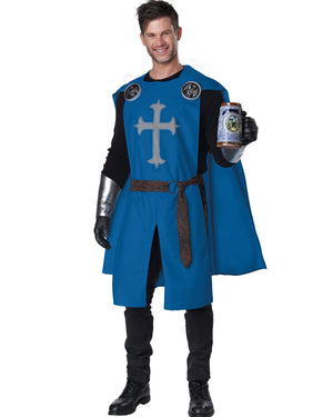 Knights Blue SurCostume Coat Adult Costume