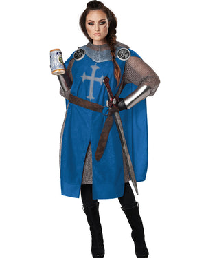 Knights Blue SurCostume Coat Adult Costume