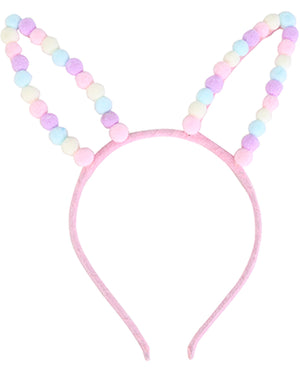 Luxe Easter Bunny Pompom Headband