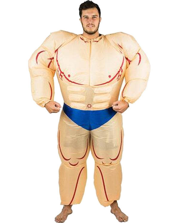 Muscleman Inflatable Adult Costume