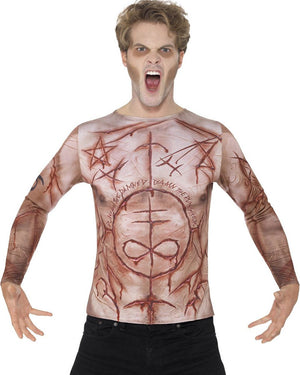 Mutilated Skin Mens Costume