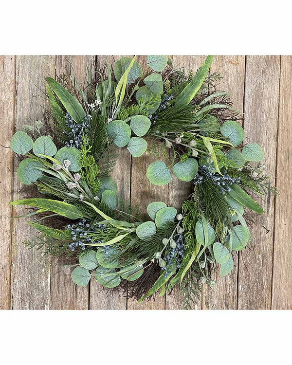 Native Greenery Deluxe Christmas Wreath 56cm