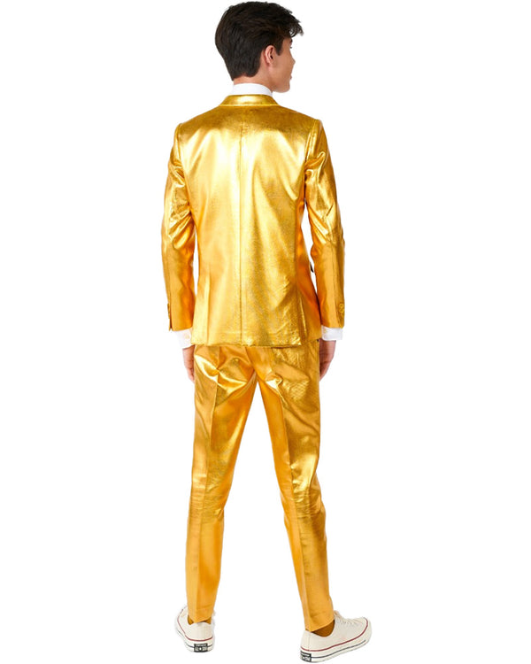 70s Opposuit Groovy Gold Premium Teen Boys Costume