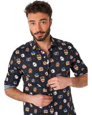 Opposuit Super Mario Bad Guys Mens Shirt