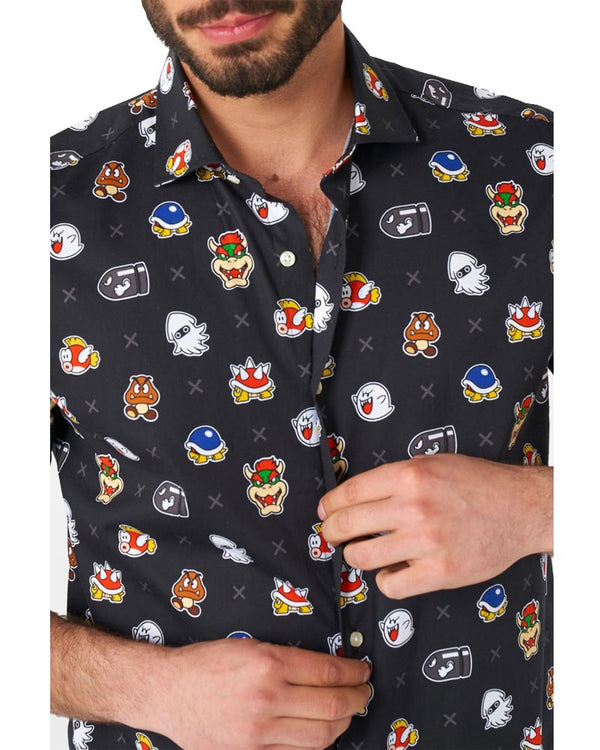 Opposuit Super Mario Bad Guys Mens Shirt