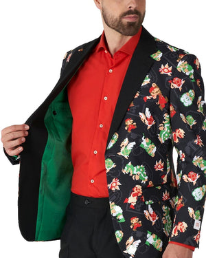 Opposuit Super Mario Bros Mens Blazer