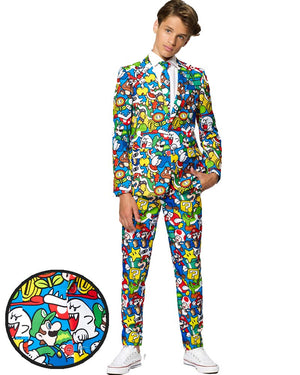 Opposuit Super Mario Premium Teen Boys Costume