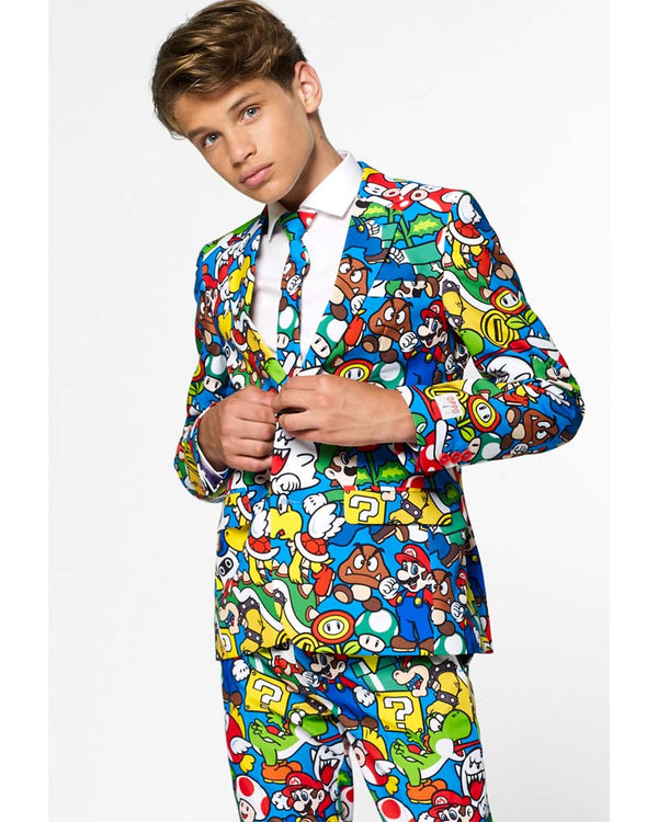 Opposuit Super Mario Premium Teen Boys Costume