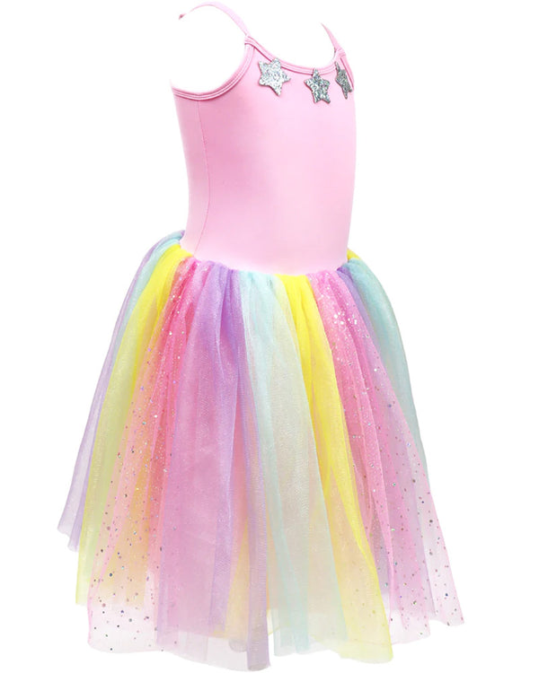 Over the Rainbow Star Tutu Dress Girls Costume